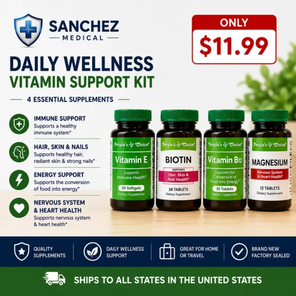 Daily Wellness Vitamin Support Kit
