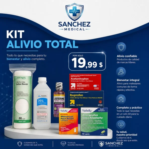 Kit Alivio Total